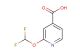 2-(difluoromethoxy)isonicotinic acid