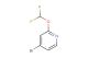 4-bromo-2-(difluoromethoxy)pyridine