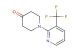 1-(3-(trifluoromethyl)pyridin-2-yl)piperidin-4-one