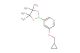 3-(cyclopropylmethoxy)-5-(4,4,5,5-tetramethyl-1,3,2-dioxaborolan-2-yl)pyridine