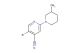 5-bromo-2-(3-methylpiperidin-1-yl)isonicotinonitrile