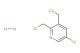5-chloro-2,3-bis(chloromethyl)pyridine hydrochloride