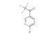 1-(6-bromopyridin-3-yl)-2,2,2-trifluoroethanone