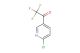 1-(6-chloropyridin-3-yl)-2,2,2-trifluoroethanone