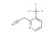 2-(3-(trifluoromethyl)pyridin-2-yl)acetonitrile