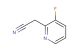 2-(3-fluoropyridin-2-yl)acetonitrile