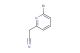 2-(6-bromopyridin-2-yl)acetonitrile