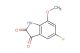 5-fluoro-7-methoxyindoline-2,3-dione