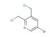 5-bromo-2,3-bis(chloromethyl)pyridine