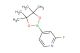 2-fluoro-4-(4,4,5,5-tetramethyl-1,3,2-dioxaborolan-2-yl)pyridine