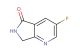 3-fluoro-6,7-dihydro-5H-pyrrolo[3,4-b]pyridin-5-one