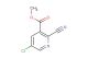methyl 5-chloro-2-cyanonicotinate