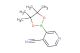 3-(4,4,5,5-tetramethyl-1,3,2-dioxaborolan-2-yl)isonicotinonitrile