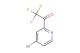 1-(4-bromopyridin-2-yl)-2,2,2-trifluoroethanone