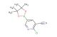 2-chloro-5-(4,4,5,5-tetramethyl-1,3,2-dioxaborolan-2-yl)nicotinonitrile