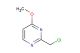 2-(chloromethyl)-4-methoxypyrimidine