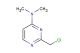 2-(chloromethyl)-N,N-dimethylpyrimidin-4-amine