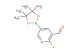 2-fluoro-5-(4,4,5,5-tetramethyl-1,3,2-dioxaborolan-2-yl)nicotinaldehyde