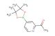 1-(4-(4,4,5,5-tetramethyl-1,3,2-dioxaborolan-2-yl)pyridin-2-yl)ethanone