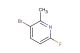 3-bromo-6-fluoro-2-methylpyridine