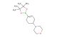 4-(4-(4,4,5,5-tetramethyl-1,3,2-dioxaborolan-2-yl)cyclohex-3-enyl)morpholine