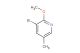 3-bromo-2-methoxy-5-methylpyridin