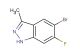 5-bromo-6-fluoro-3-methyl-1H-indazole