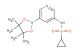 N-(5-(4,4,5,5-tetramethyl-1,3,2-dioxaborolan-2-yl)pyridin-3-yl)cyclopropanesulfonamide