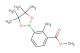 methyl 2-methyl-3-(4,4,5,5-tetramethyl-1,3,2-dioxaborolan-2-yl)benzoate