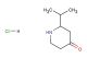 2-isopropylpiperidin-4-one hydrochloride