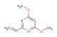 pyrimidine,2-ethenyl-4,6-dimethoxy-