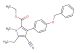 ethyl 3-(4-(benzyloxy)phenyl)-4-cyano-5-ethyl-1-methyl-1H-pyrrole-2-carboxylate