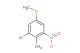 1-bromo-5-methoxy-2-methyl-3-nitrobenzene