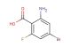 2-amino-4-bromo-6-fluorobenzoic acid