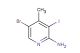 5-bromo-3-iodo-4-methylpyridin-2-amine