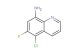 5-chloro-6-fluoro-8-quinolinamine