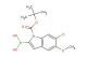(1-(tert-butoxycarbonyl)-6-chloro-5-methoxy-1H-indol-2-yl)boronic acid