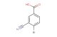4-bromo-3-cyanobenzoic acid
