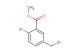 methyl 2-bromo-5-(bromomethyl)benzoate