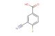 3-cyano-4-fluorobenzoic acid