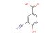 3-cyano-4-hydroxybenzoic acid