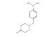 4-((4-oxopiperidin-1-yl)methyl)phenylboronic acid