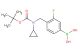 4-((tert-butoxycarbonyl(cyclopropyl)amino)methyl)-3-fluorophenylboronic acid