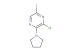 3-chloro-5-iodo-2-(pyrrolidin-1-yl)pyrazine