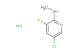 5-chloro-3-fluoro-2-methylaminopyridine hydrochloride