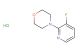 3-fluoro-2-morpholin-4-ylpyridine hydrochloride