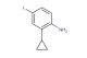 2-cyclopropyl-4-iodoaniline