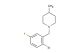 1-(2-bromo-5-fluorobenzyl)-4-methylpiperidine