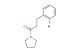 3-(2-bromophenyl)-1-(pyrrolidin-1-yl)propan-1-one