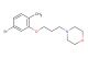 4-(3-(5-bromo-2-methylphenoxy)propyl)morpholine